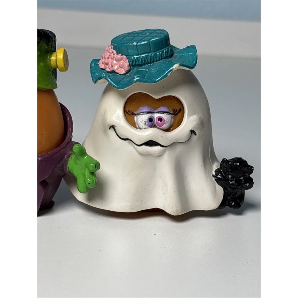 1992 McDonald's Halloween McNugget Buddies - Set of 4 Vintage Nugget Toys
